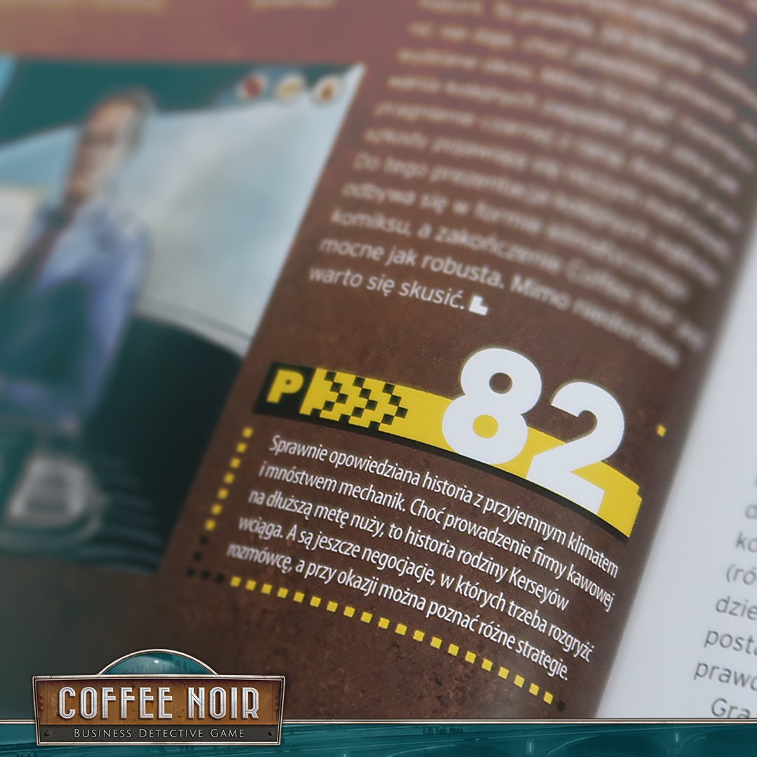 Coffee Noir - Business Detective Game tweet media