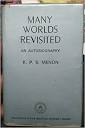ReshmiChandras's tweet photo. @htbrunch Book 47: Many Worlds by K. P. S. Menon. #BrunchBookChallenge #BrunchBookChallenge2021 https://t.co/Joue0GXQyo