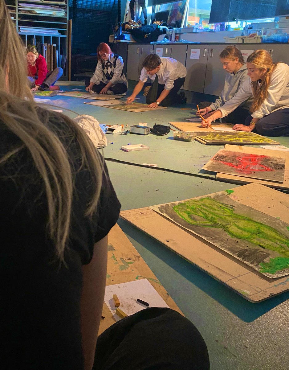 The <a href="/royalacademy/">Royal Academy</a> visited to deliver one of the best life drawing workshops we have seen! Both students and staff found the whole day brilliantly engaging and energetic. Outstanding outcomes achieved by all of our a level artists! #Kewhouseart #lifedrawing