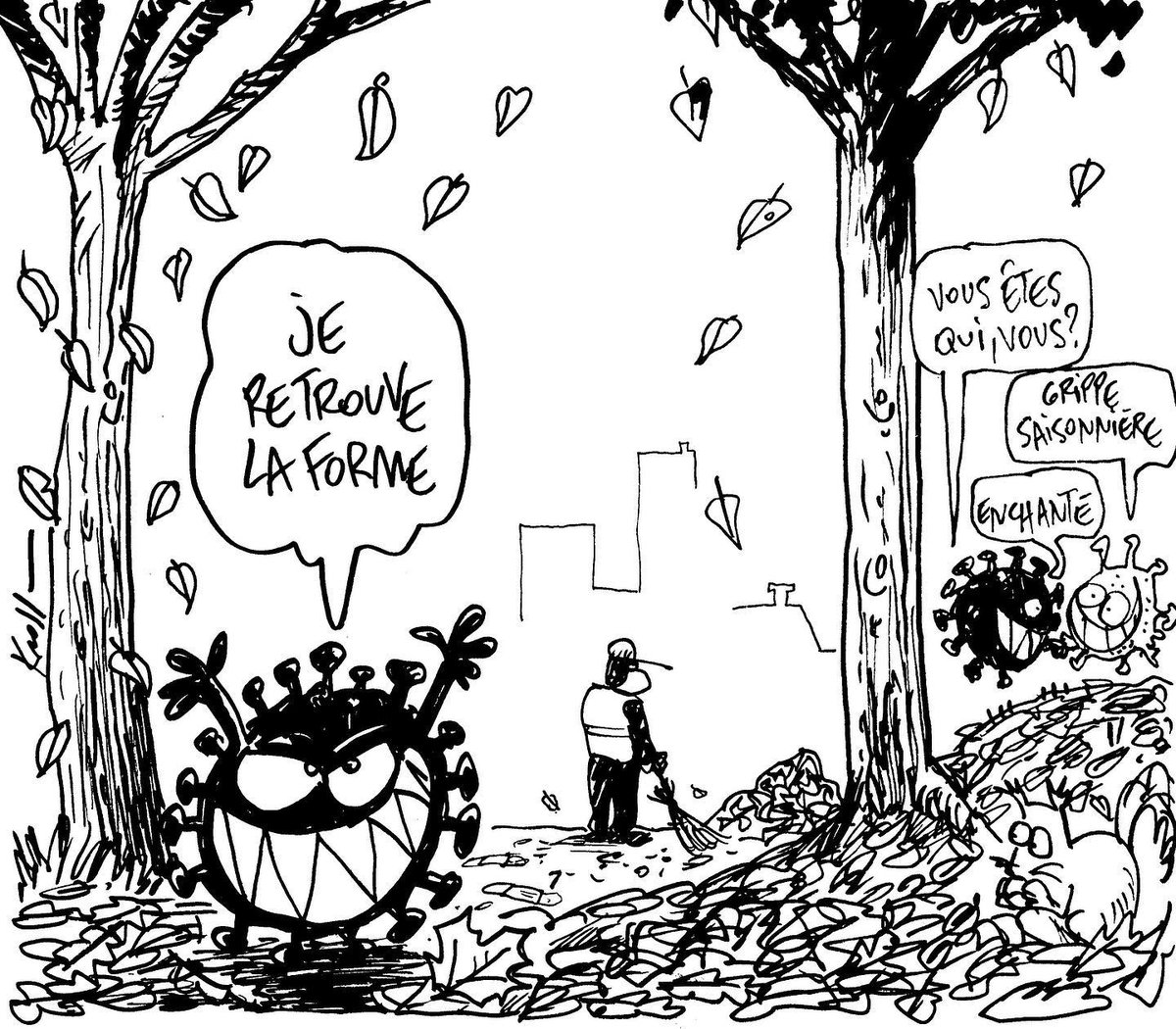 pierrekroll's tweet photo. #automne #coronavirus #epidemie #pandemie #contamination #4evague https://t.co/EQ0SRp8Az9