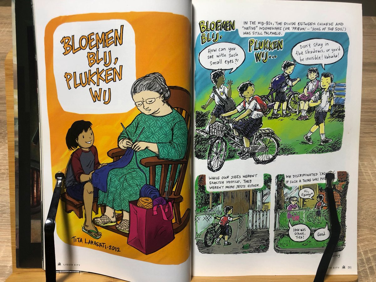 Walau sedikit, komik ini juga menyinggung ttg tragedi Mei 1998.