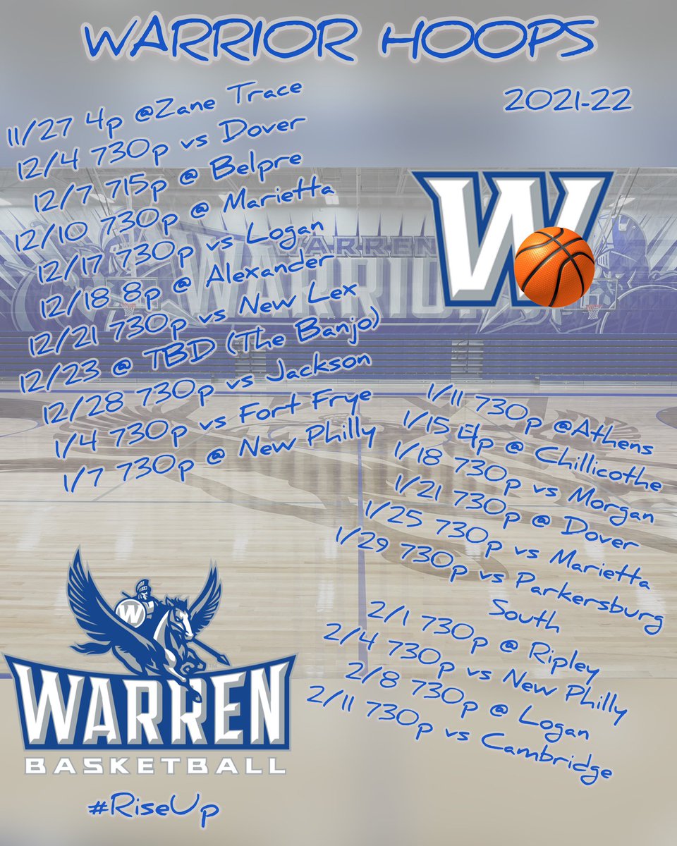 It’s almost time…#RiseUp #WarriorNation