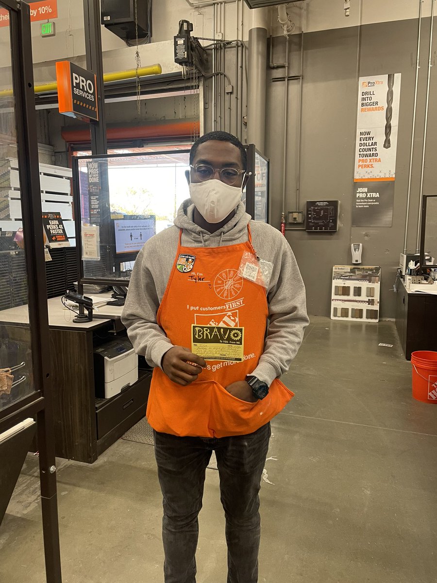 I would like to thank my team for all they do on the front end BRAVO 👏🏼 TO MY TEAM