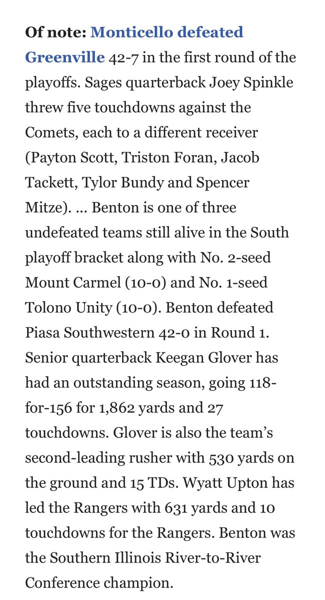 SagesAthletics's tweet photo. It’s GAMEDAY! Focus on the task- stay disciplined and play 4 quarters of football. You’ve been in the underdog role before! Lets make a statement & earn the opportunity to return home! New day, new season! Win & advance #BELIEVE #WANTITMORE #RoadToDekalb #OneGameAtATime #GoSages https://t.co/VeHOY9uFuB