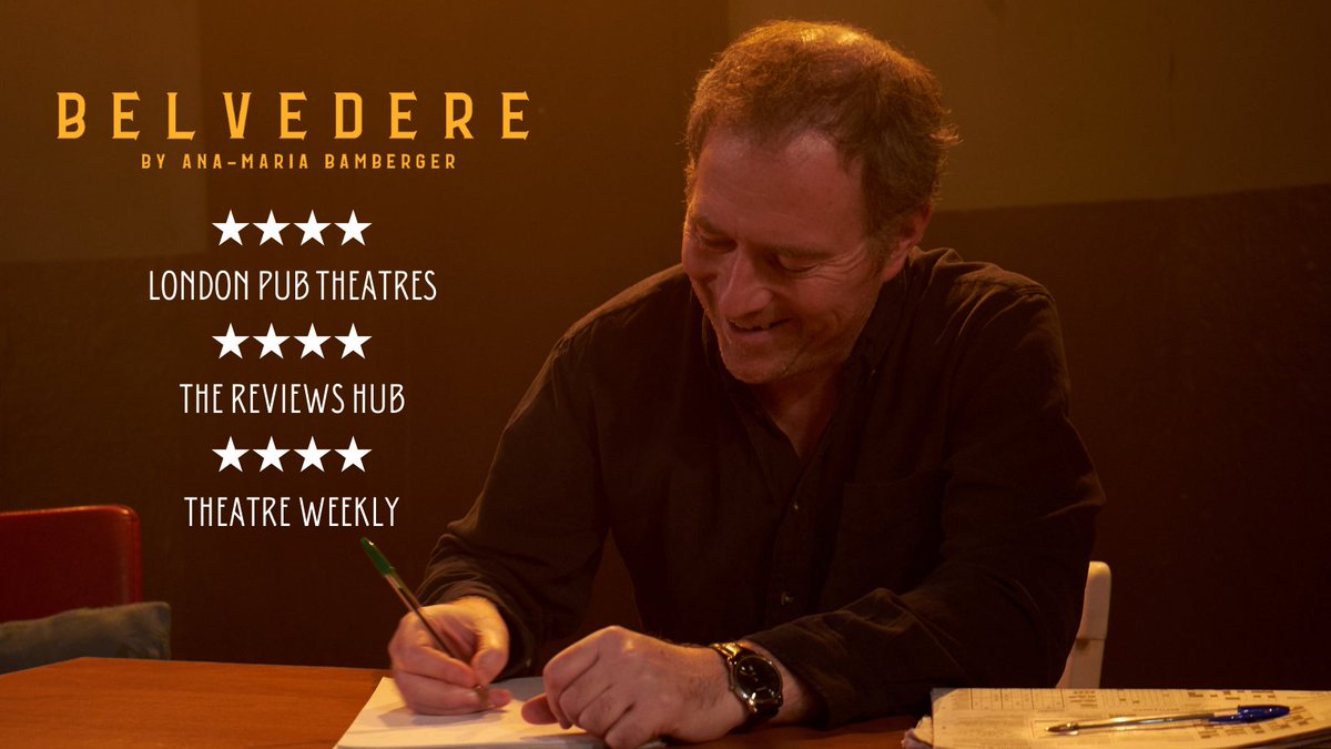 Belvedere (@belvedere_play) on Twitter photo Two chances to see Belvedere at <a href="/ORLTheatre/">Old Red Lion Theatre</a> today: our matinee starts at 2 PM followed by our evening performance at 7:30 PM as usual. See you there!
oldredliontheatre.co.uk/belvedere.html Two chances to see Belvedere at <a href="/ORLTheatre/">Old Red Lion Theatre</a> today: our matinee starts at 2 PM followed by our evening performance at 7:30 PM as usual. See you there!
oldredliontheatre.co.uk/belvedere.html