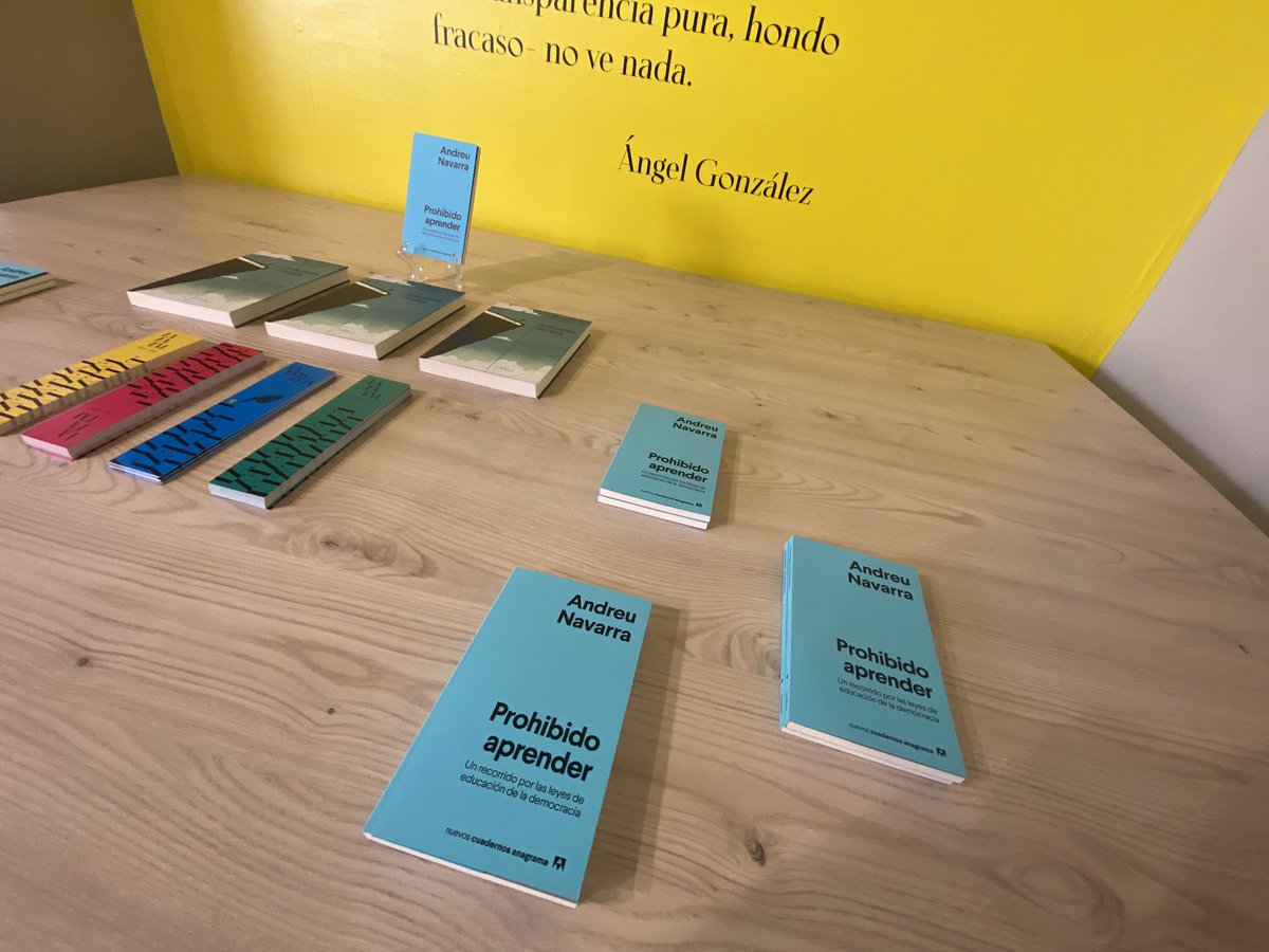 Extraordinària sessió parlant d’educació amb <a href="/AndreuNavarra/">Andreu Navarra</a> avui a <a href="/LaFatal_/">La Fatal</a>:

“Tot el que no omplim de cultura s’omplirà d’odi i d’intolerància”.

Ras i curt!