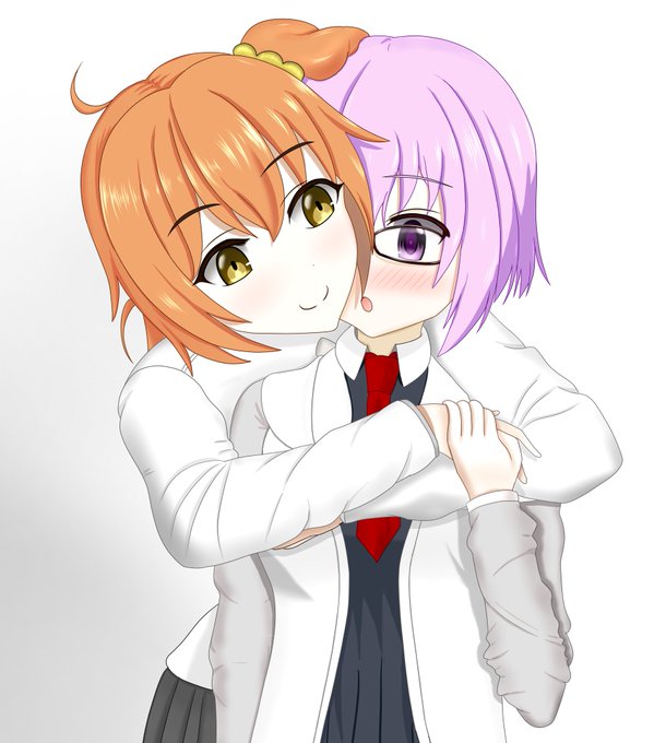 描けた。これはずっと描きたかったぐだマシュ 