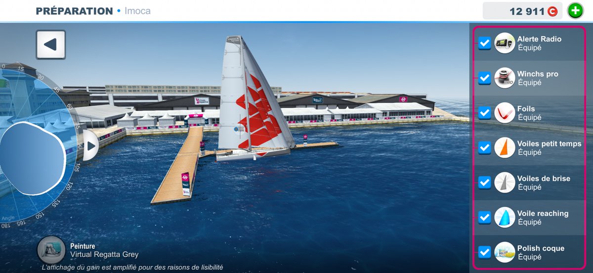 [Transat Jacques VABRE J-1] <a href="/VirtualRegatta/">Virtual Regatta</a> 

Les derniers réglages de l’Imoca du Ba’toz sont faits ! Prêt à mettre le feu avec les TORC <a href="/spliceesport/">𝙎𝙥𝙡𝙞𝙘𝙚 𝙚𝙨𝙥𝙤𝙧𝙩</a> 🐗
Merci <a href="/VoileMACSF/">Voile MACSF</a> pour les travaux 🤩