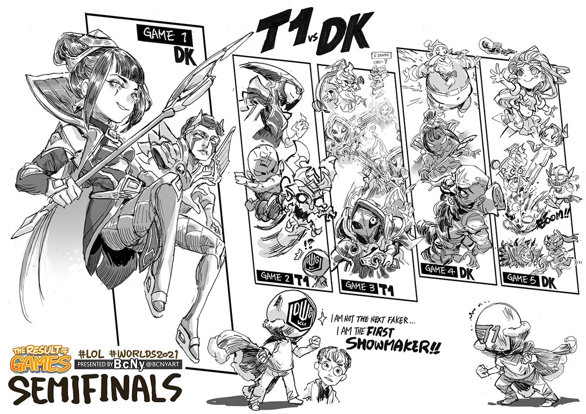 League of Legends Worlds2021 Semifinal!
DK vs T1
#Worlds2021 