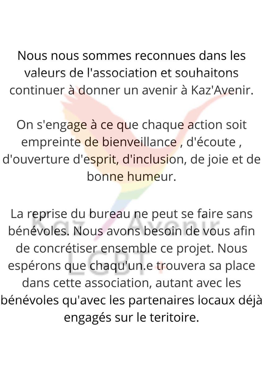 🎙 Présentation du nouveau bureau 🎙

Kaz’Avenir revient donc dans quelques semaines, le temps d’organiser la passation 😃