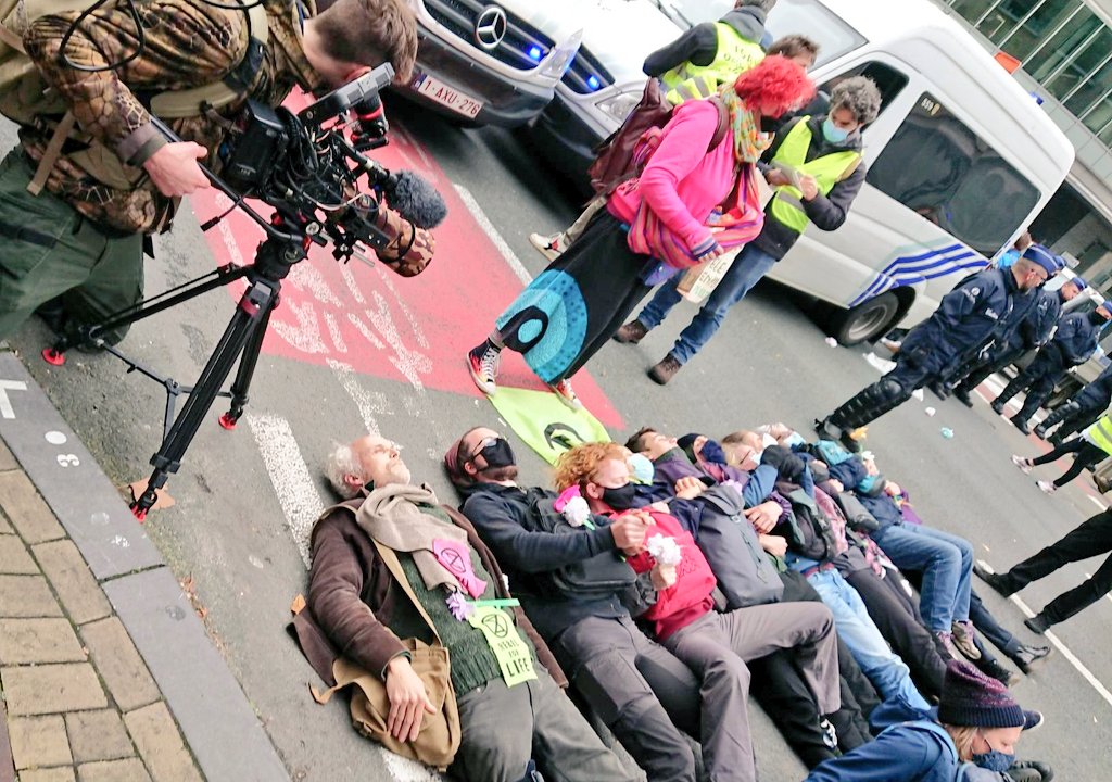 Extinction Rebellion Belgium tweet media