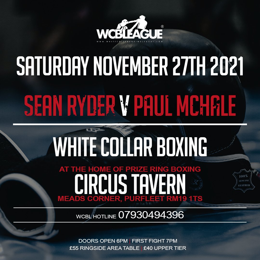 White Collar Boxing League tweet media
