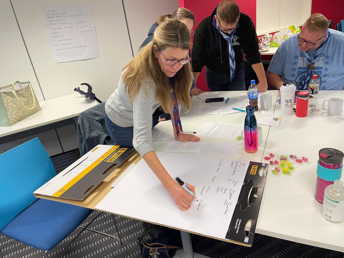 WestLancsScouts's tweet photo. We’ve missed this! Great for us to be back holding our first face to face adult training session in such a long time. Thanks to all that made it happen! @scouts https://t.co/lYWB2VLWHN