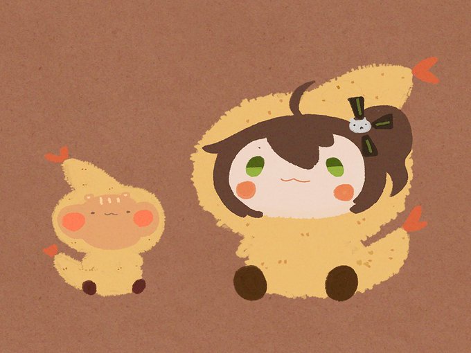 エビフライまつりちゃん
#祭絵 