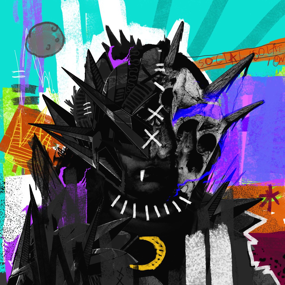 💥Drop Alert💥
Available at <a href="/hicetnunc2000/">h</a> 

"Mecaghost"
The universe is a machine. Our bodies are machines. Our minds are computers. But, I dont wanna be your Robots.

Eds.10
4000x4000 pxl
2.5 $XTZ

hicetnunc.xyz/objkt/512550
or
objkt.com/asset/hicetnun…

 #OBJKT #CleanNFT #Pozer