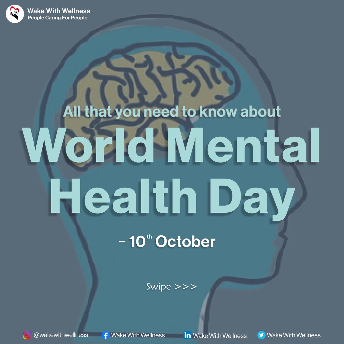 wakewwellness's tweet photo. All that you need to know about World Mental Health Day.
#MentalHealthMatters #MentalHealthAwareness #Mentalhealth #health #WHO #mentalhealthday #UnitedNations #www #FactsMatter #StayHealthy https://t.co/gqZBcHeSvg