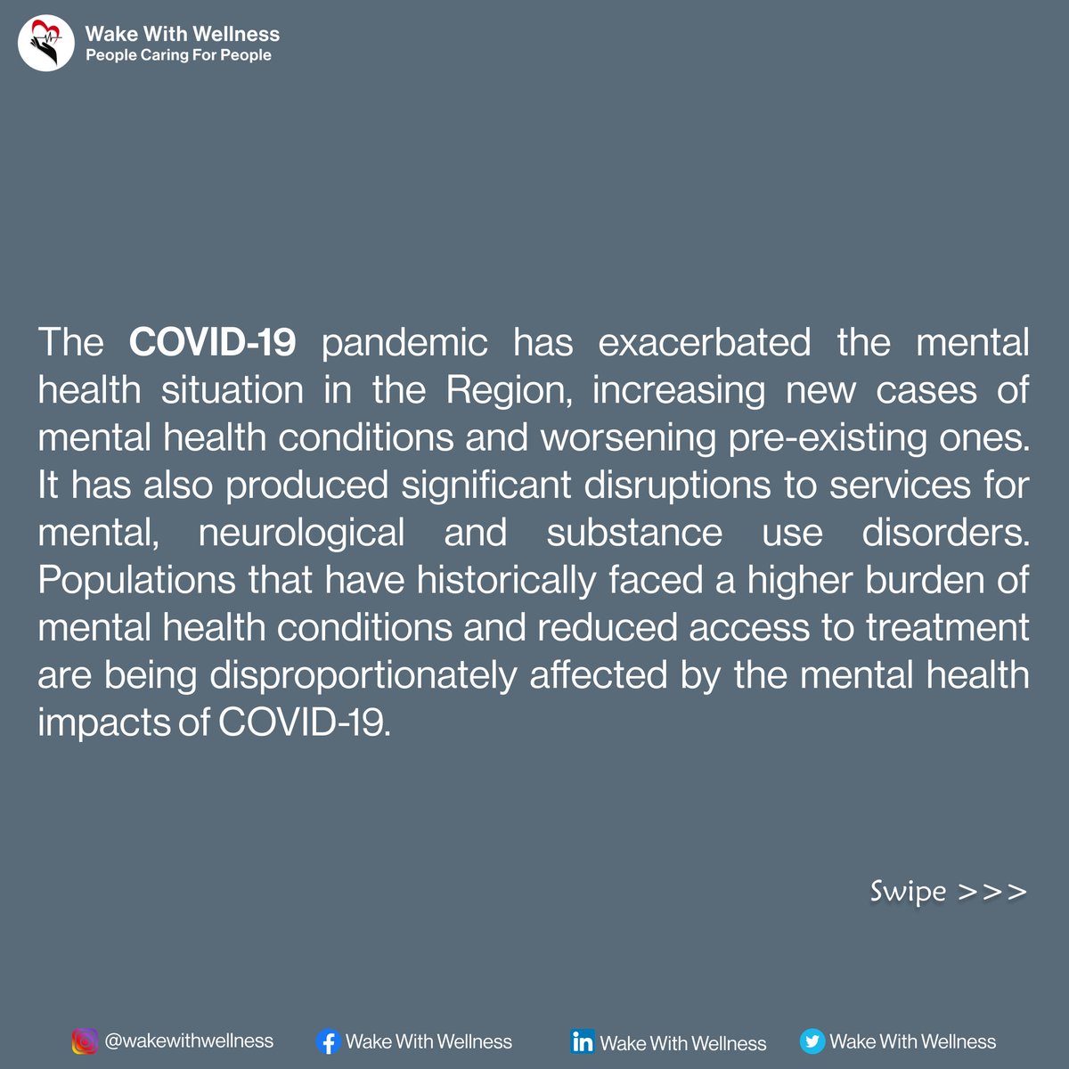 wakewwellness's tweet photo. All that you need to know about World Mental Health Day.
#MentalHealthMatters #MentalHealthAwareness #Mentalhealth #health #WHO #mentalhealthday #UnitedNations #www #FactsMatter #StayHealthy https://t.co/gqZBcHeSvg