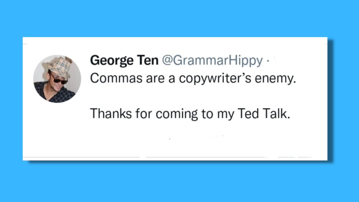 hypefury's tweet photo. 🏆 Tweet of the Day 🏆

From: George Ten - @GrammarHippy https://t.co/LFydQih8dD