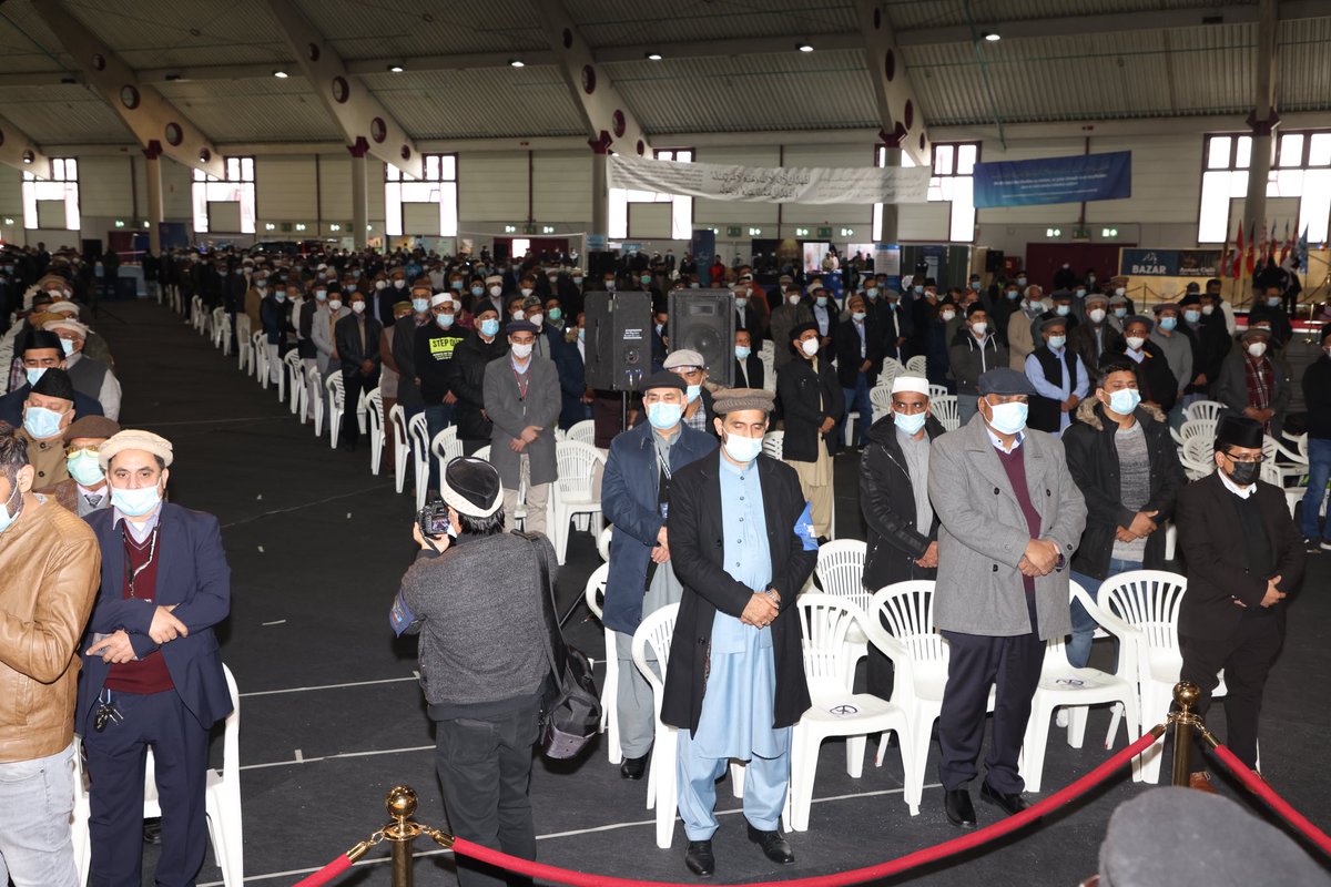 ansarullahDe's tweet photo. The Ansar perform the Ehed with full motivation. #Ijtema21 https://t.co/2LpZWw0hQv