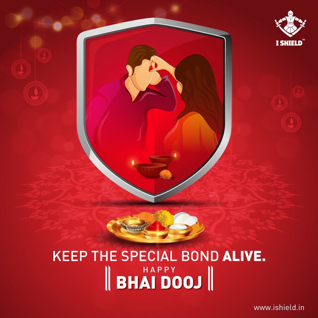IshieldIndia's tweet photo. Let’s back our prayers with actions that will ensure the safety of our siblings. This Bhaidooj, let’s include I SHIELD as we celebrate this cherished bond. And safety is a gift that our siblings need the most this festive season. 

 #festival #BhaiDooj2021 #BhaiyaDooj #facemask https://t.co/9YsjH61orw