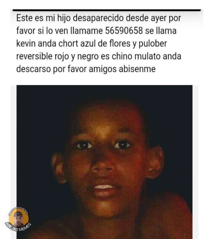 freedom_Cu's tweet photo. Por #Favor hagamos #viral este post para q el #niño #aparezca 😔 https://t.co/4MlrqFXiis