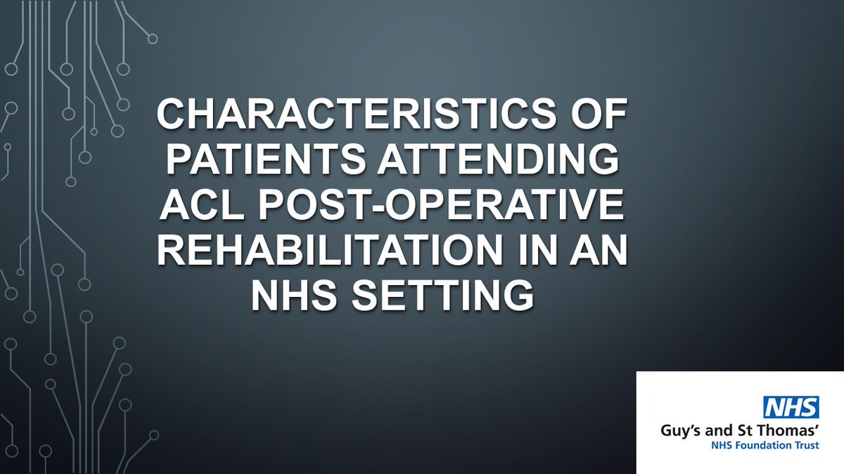 emeraldphysio's tweet image. Having a wee chat about @GSTTnhs ACLR cohort from 12.45 in Auditorium 1, pop along if interested! #Physio21