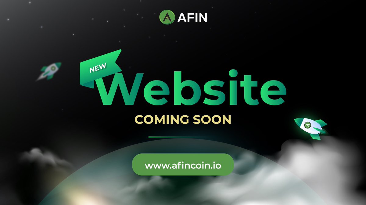 AfinCoin's tweet image. 💬 Hey, you guys We have something to tell you.
—
⚡️Our NEW Website is coming soon stays in touch with us for the next update.
—
🌳 AFIN - Connecting sustainability with Crypto Currency.

#AFIN #afincoin #Asianfintech #GreenBitcoin #Cleanenergy #Sustainability #RenewableEnergy