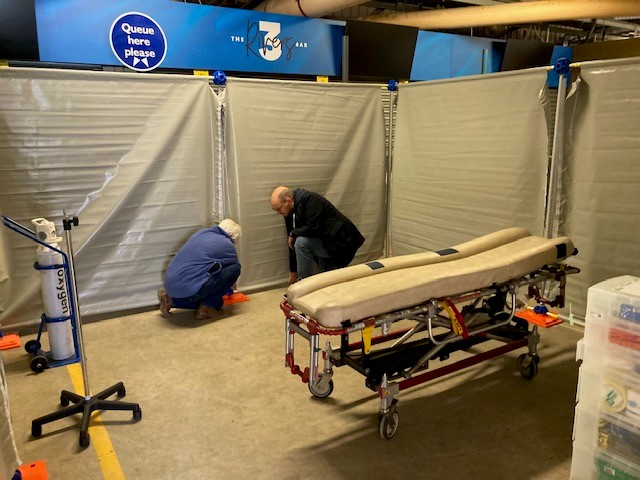 St John Ambulance logistics getting ready for tomorrow's Reading Half Marathon. With every event logistics are always the first to arrive and the last to leave. <a href="/stjohnambulance/">St John Ambulance England</a> <a href="/SJALogistics/">SJA London Logistics Team</a>