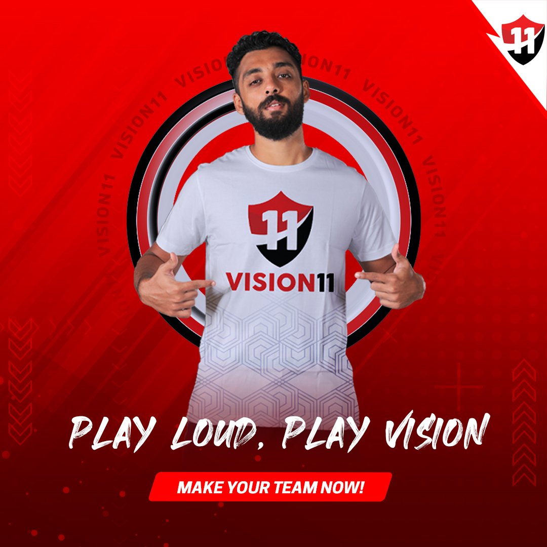 Happy to announce that, now I am a part of @vision11Official family 🤩  

So excited for this new journey💥  

Challenge me on #Vision11. Let's do it!!!  

#Khelo_Vision11 

 #Association #Trending #fantasycricket #fantasySports #branding #playwithme #instatrends #playbigwinbig