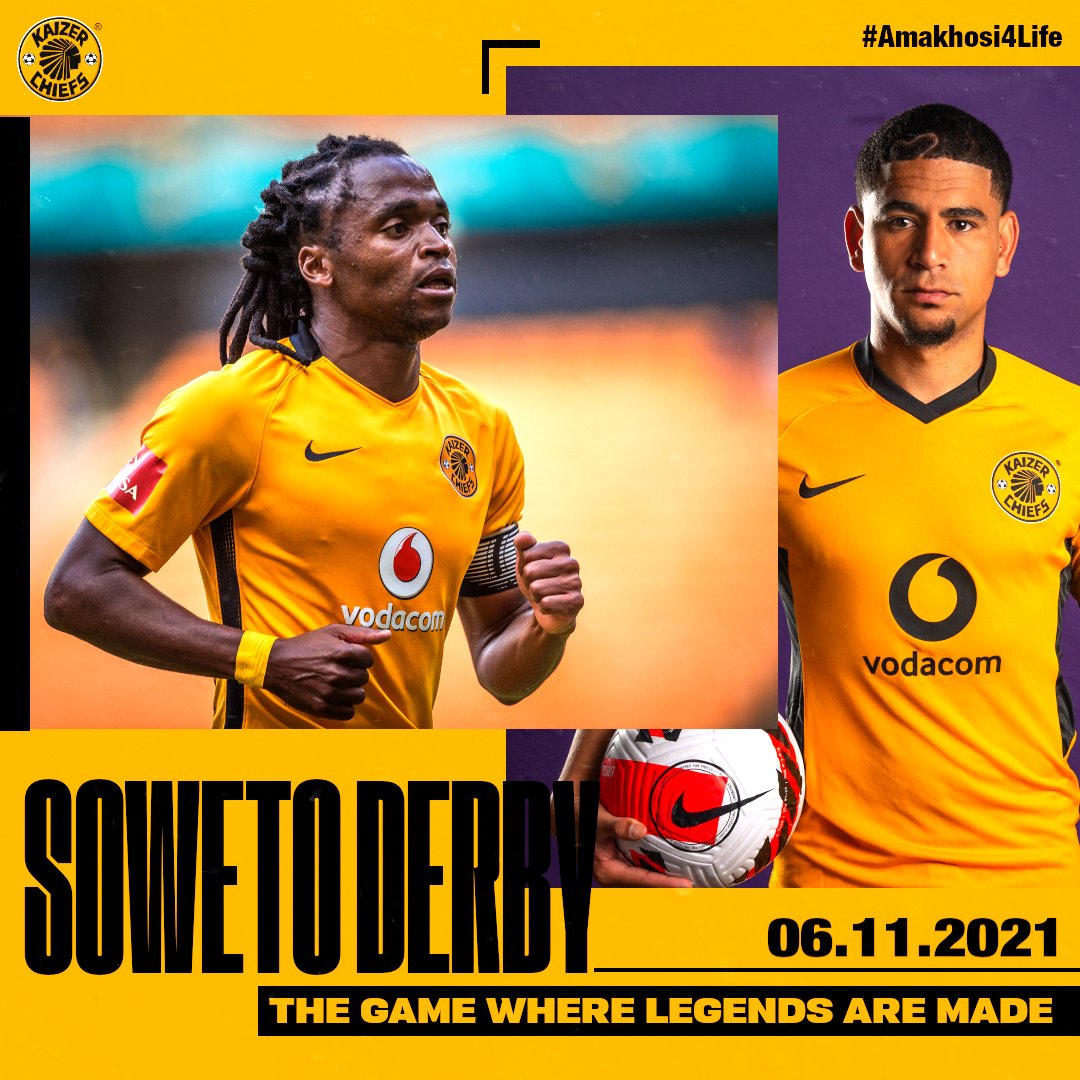 KaizerChiefs's tweet photo. The Game Where Legends are Made!

Keagan Dolly, Derby debutant is reminiscent of Kaizer Chiefs Legend Siphiwe Tshabalala who is known for his lethal crosses and assists. 

#Amakhosi4Life #SowetoDerby https://t.co/Ne5VgxwsEX