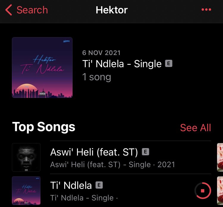 HektorODY's tweet photo. #TiNdlela🚀 out Now on all Major DSP’s Go Run it up!! https://t.co/eq0l1GlOnT