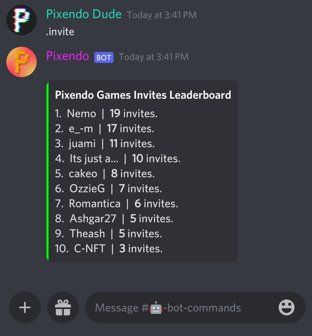 Pixendo_Games's tweet photo. Hey guyz you are all doing great to reach OG Roles !!! 🔥🤘
@nemo13 @developedByDew Keep it up buddies 👍🏻 you passed more than half of the way 💯🎮
#ogrole #ogpixel #alphapixel #p2e #CNFTCommunity #NFTCommunity #CNFTs #cnftgame #nftgame #nftdrop https://t.co/58iWv1KyKL