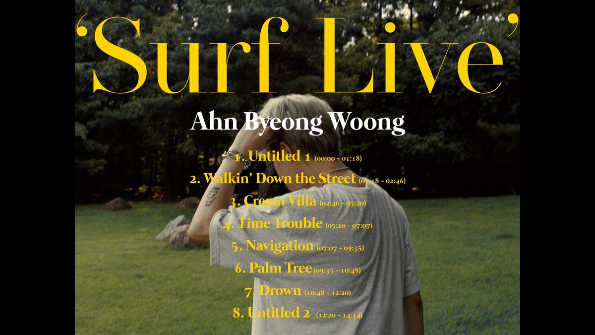wavyseoul's tweet photo. [Surf Live]
안병웅 Ahn Byeong Woong
Full Vid - https://t.co/O8DwmDbvyU
⠀
#안병웅 #AhnByeongWoong #SurfLive #wavy #wavyseoul https://t.co/SQVNgGBk0A