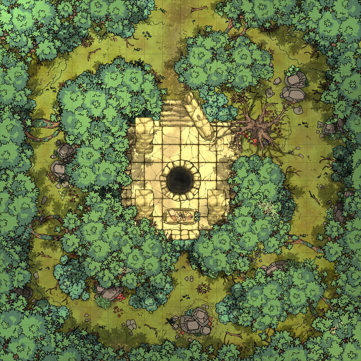 CBattlemaps's tweet image. Made this map yesterday