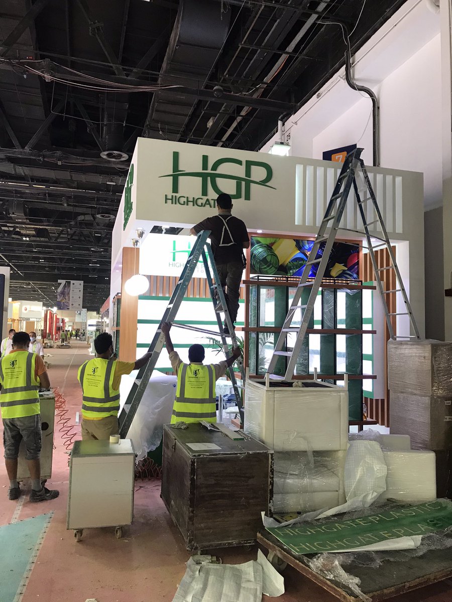 HGP_plastic's tweet photo. جانب من تجهيزات البوت لمعرض #GULFOOD #Dubai #صنع_في_السعودية @SaudiMade @SaudiExports https://t.co/zKTwF9Jcyf