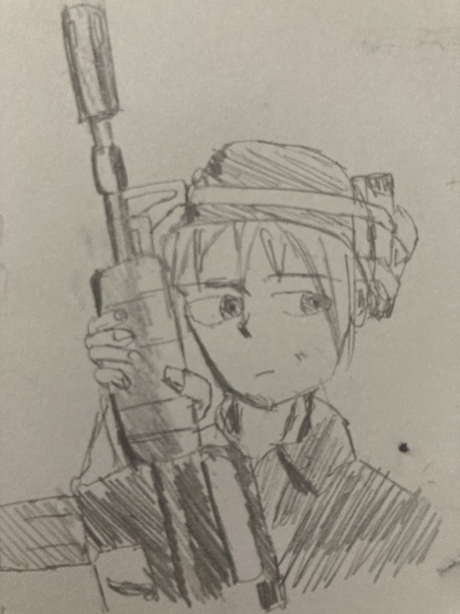 xm177と
#アナログイラスト 