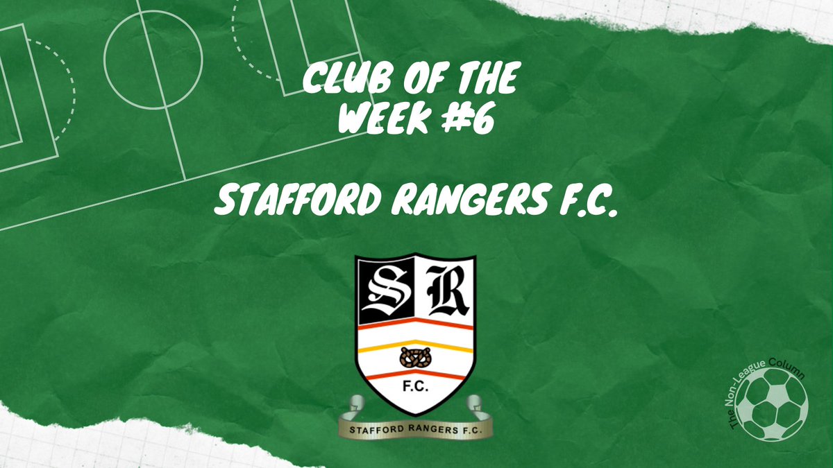 Club of the Week #6- <a href="/SRFCofficial/">Stafford Rangers FC</a> 
Nickname: Boro', Rangers
Founded: 1876
Ground: Marston Road
Location: Stafford, Staffordshire
Current League: <a href="/NorthernPremLge/">The Pitching In Northern Premier League</a> Premier Division
Next fixture: 6 November vs <a href="/BamberBridgeFC/">Bamber Bridge FC</a> (H)

#nonleague