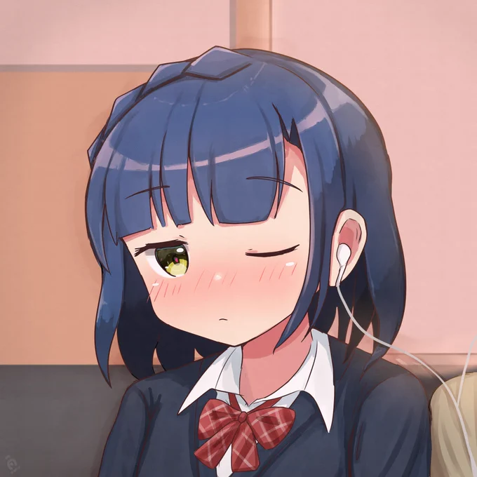 片耳イヤホン 百合子
#ミリシタ #七尾百合子 