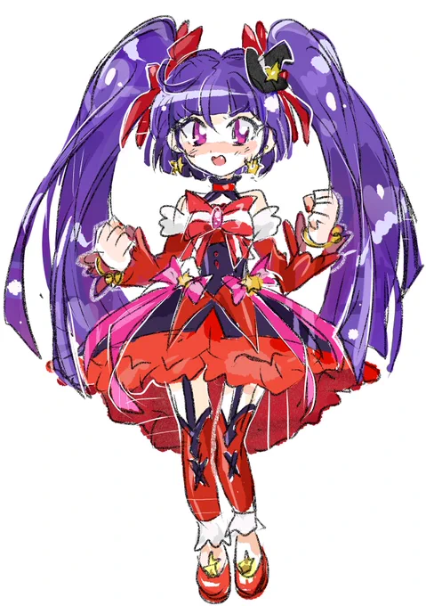 #キュアマジカル #十六夜リコ #魔法つかいプリキュア #らくがき #イラスト #プリキュア #まほプリ #precure ルビースタイル。 