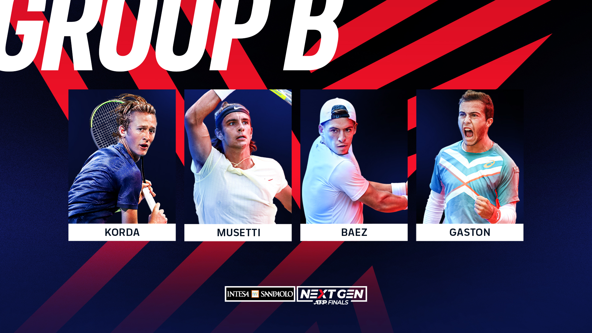 Next Gen ATP Finals on Twitter "Official Draws for intesasanpaolo 