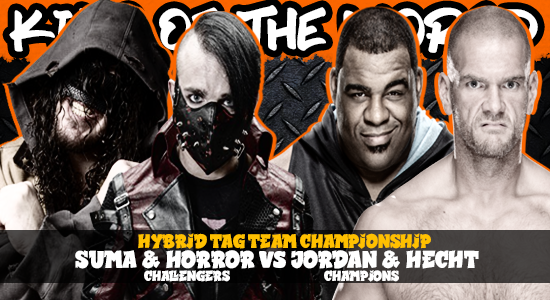 One word can describe Hank Hect and Don Jordan... Dominant. They have taken on all challengers, and have been successful in the process. They face their toughest challenge yet though against the likes of <a href="/SupremeMachine/">Supreme Machine</a> and <a href="/horror_daniel/">Daniel Horror</a>. Who will walk out with the gold?