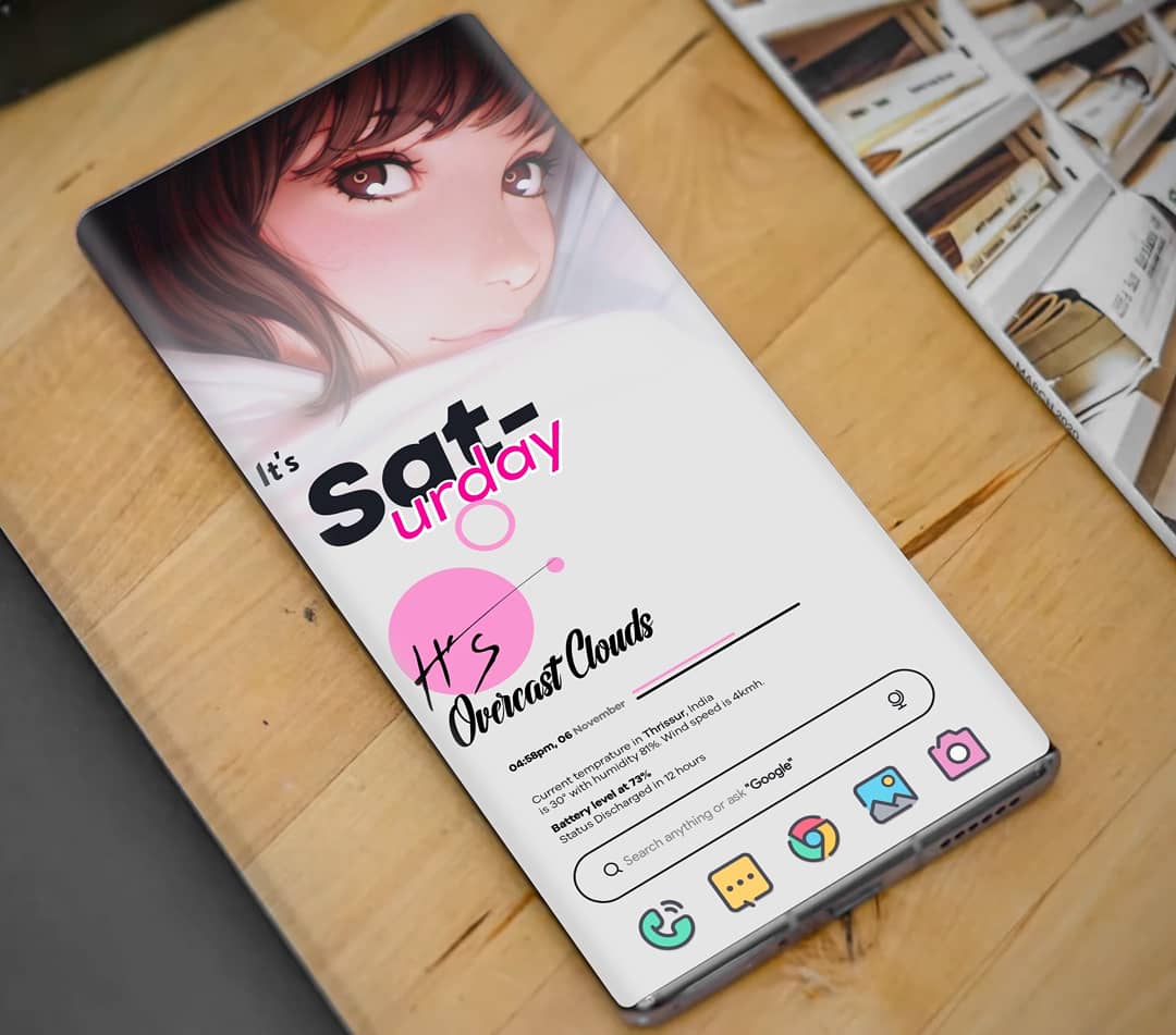 homescreen_4_u's tweet photo. Setup by @homescreen_4_u
Widget - #flawlesskwgt @RajjAryaa
Icon pack - #crayon @justnewdesigns
Wallpaper and Novabackup - get it from https://t.co/rP6j25xkhf
#androidcustomization #homescreen4u #homescreensetup #icons #trending #tech #technology #novalauncherprime https://t.co/pg8IzbeFKl