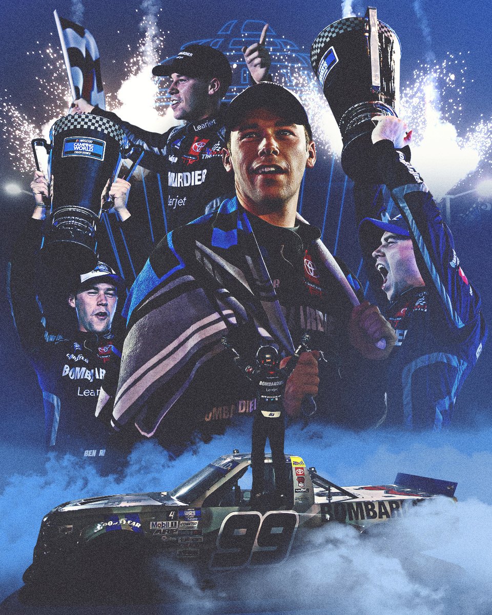 NASCAR_Trucks's tweet photo. Call him 𝙘𝙝𝙖𝙢𝙥. 

@benrhodes | #Championship4 https://t.co/ZM2LCPmEeg