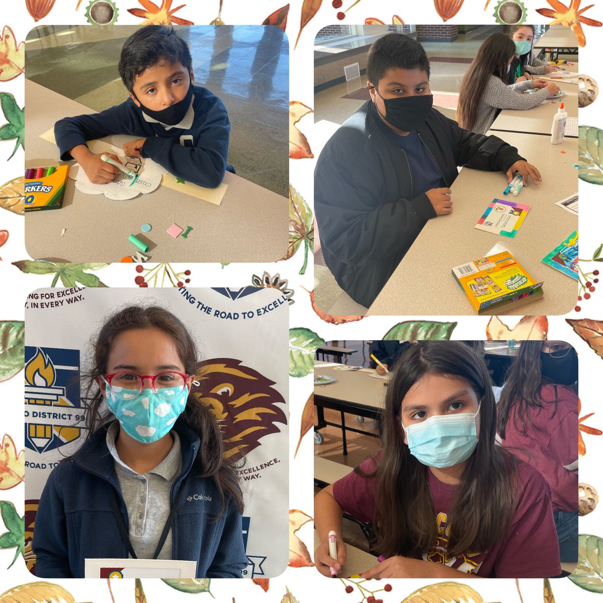 KrisEsthe's tweet photo. Lincoln had so much fun celebrating our October Online Learning Lions this week! Great job working so hard with each of your online learning platforms! 💻 🎉👍🏼 @gretchengorgal5 @D99Cicero https://t.co/NlDVBOMxrN