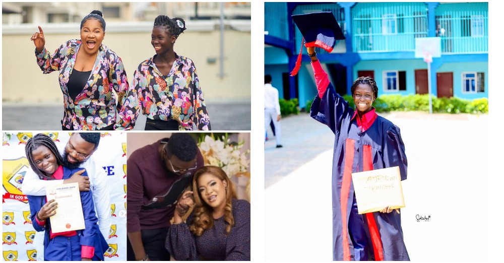 ‘Thanks for not disappointing us’ Actress Toyin Abraham and husband Kolawole Ajeyemi celebrate daughter’s graduation madailygist.ng/2021/thanks-fo… MaDailyGist