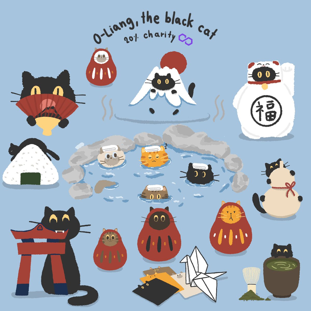 sinebysine_'s tweet photo. Petting cats without cats, 20 - 50% of the proceeds will be used to help stray cats at Mae Tang, Chiang Mai.

Available now 
Start at 0.0065 via Polygon
https://t.co/Cemsxr7vlk
Free phone walllpaper in the thread 🔻 https://t.co/Zc9ylYeEe6