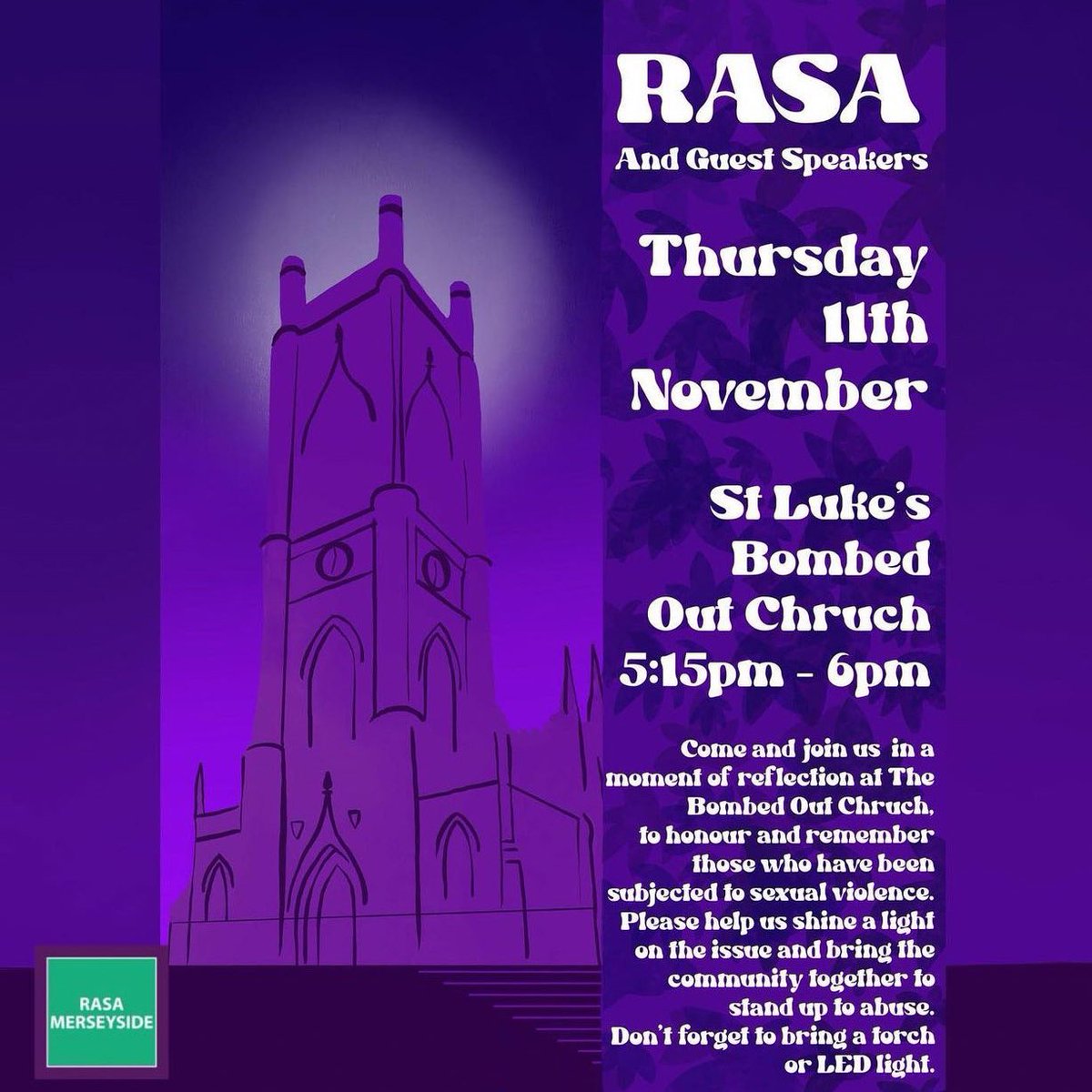 Reclaim the Night Liverpool tweet media