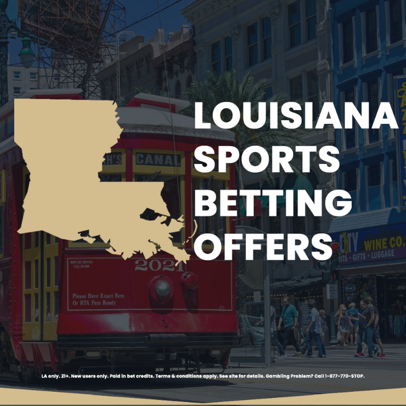 EatWatchBet's tweet photo. 🔥🏈Get $100 in Free Bets just for signing up! Check out Louisiana's best sports betting offers!