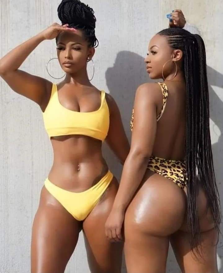 Polo5908's tweet photo. Double trouble π€πΉπ―
#BlackIsBeautiful #AfricanGirlsKillingIt #CaribbeanBeauties #MelaninPoppin #SunKissed #NaturalBeauty #NaturalBody #NaturalHairDontCare #Braids #RastaGirl #SlimFit #HipsAndThighs #Boxcy #Curves #SnatchedWaist #ThickerThanASnicker #BrownSkinCutie #BikiniSeason https://t.co/Qm8QCIbLqg