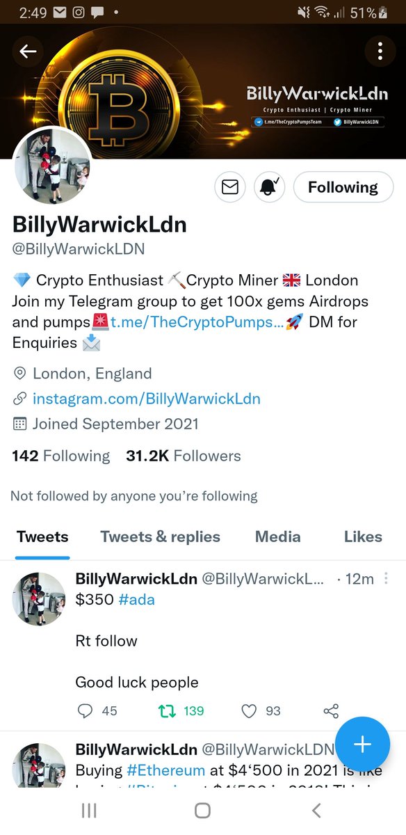 tayoun313's tweet photo. @BillyWarwickLDN ❤ hope am the winner and best of luck for everyone https://t.co/T8wLn65eoo